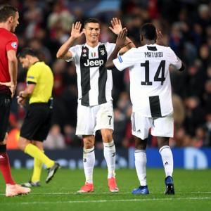 Champions League PIX: Juventus down United; City and Real win