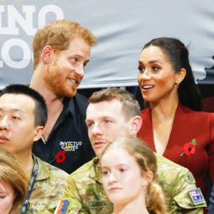 PHOTOS: Royals Harry and Meghan watch Invictus Games in Sydney