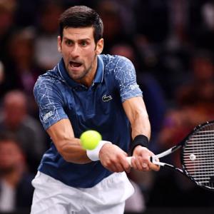 Paris Masters PIX: In-form Djokovic inches closer to No 1 ranking