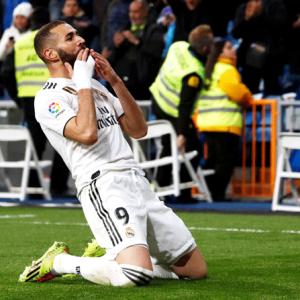 La Liga PIX: Benzema strikes late in Madrid win