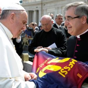 'He's great but he's not God': Pope on Messi