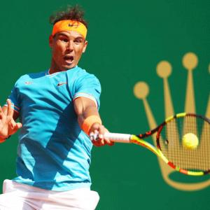 PIX: Dominant Nadal makes winning start in Monte Carlo
