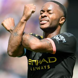 EPL PIX: Manchester City convincing in VAR packed win