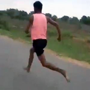 WATCH: The Indian who runs 100m in 11 seconds