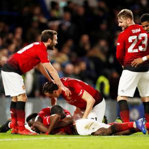 PHOTOS: United dump holders Chelsea out of FA Cup