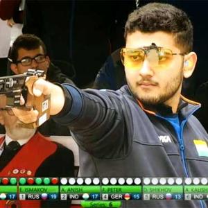 Shooter Anish continues India's golden run