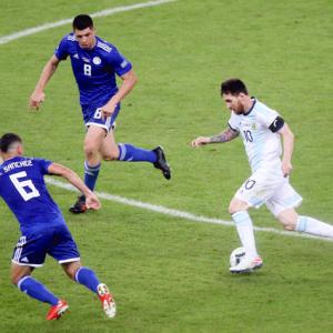 Copa America: Messi penalty rescues Argentina