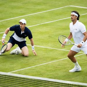 Tennis round-up: Murray marks return with doubles win