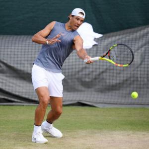 Nadal shrugs off difficult build-up for Wimbledon
