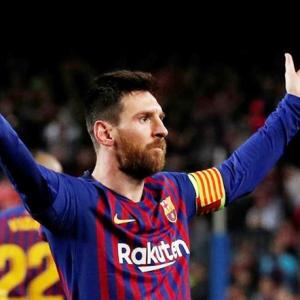Messi is Europe's top scorer for 3rd straight year