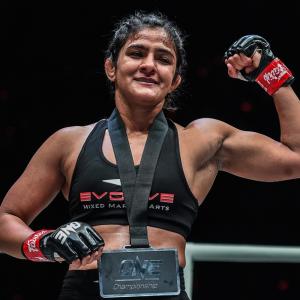 Ritu Phogat earns dominant victory in MMA debut