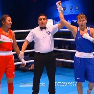 Boxing: Sarita bows out, India endures winless day