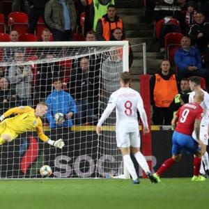 PIX: Czechs stun England; Portugal, Ukraine, France win