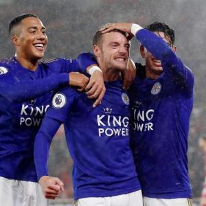 PIX: Leicester score record English top-flight away win