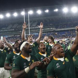 PIX: Springboks reach third rugby World Cup final