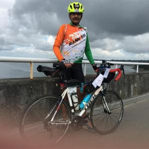 Indian Army officer guns for Paris cycling glory