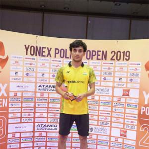 Lakshya wins Belgian International badminton title