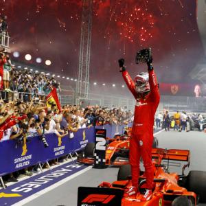 Singapore F1 GP: Vettel ends win drought