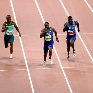 World Athletics: Coleman storms to 100 meters gold