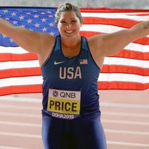 Price first American woman to win hammer World title