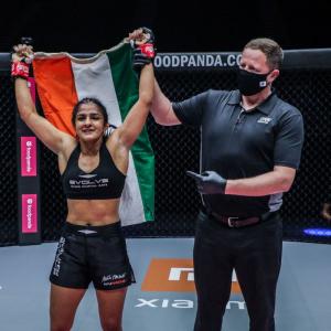 Ritu Phogat maintains unbeaten record in MMA