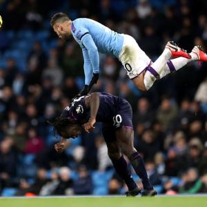 EPL: City see off West Ham as fans take aim at UEFA