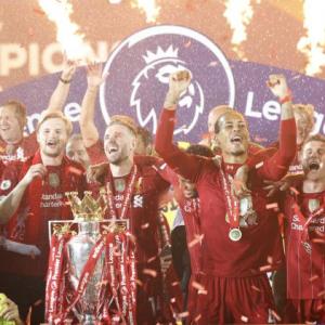 PICS: Liverpool celebrate long-awaited EPL title