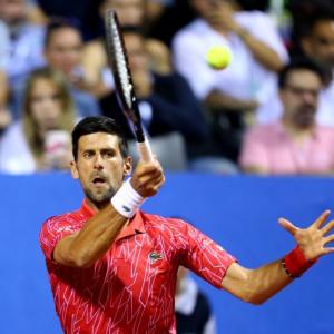 Djokovic reaches final of own exhibition tournament