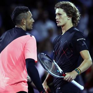 Kyrgios slams 'selfish' Zverev over partying video