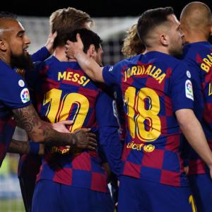 No spectators for Barcelona's Champions League decider