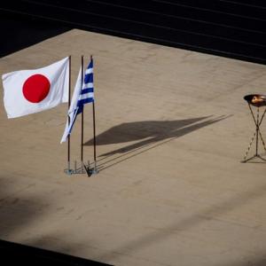 Tokyo Olympics handover ceremony down to bare bones
