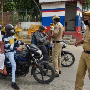 Indian athletes on cop duty amid COVID-19 lockdown