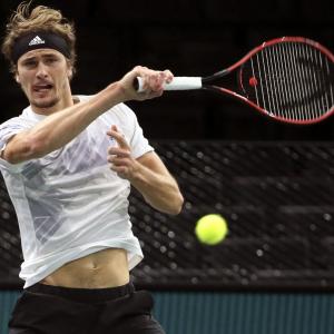 Zverev shocks Nadal in Paris Masters semis