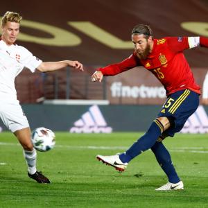 Nations League PICS: Spain edge Switzerland