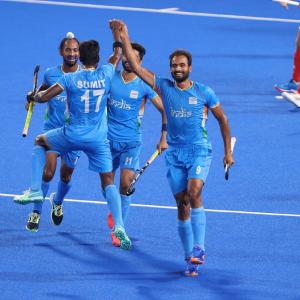 India edge Britain to make men's Olympics hockey semis
