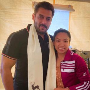 'Dream come true' says Mirabai on meeting Salman