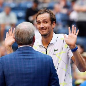 Medvedev gets shot at No.2 ranking after Nadal pullout