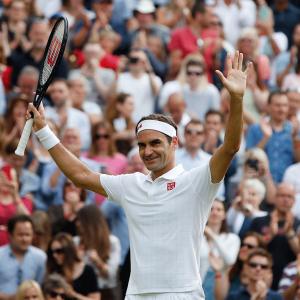 Wimbledon PICS: Federer, Medvedev, Barty advance