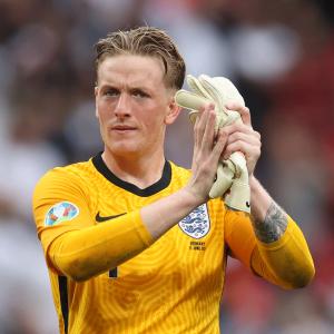 England 'keeper Pickford breaks 55-year-old record