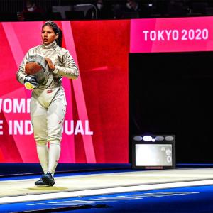 Fencer Bhavani happy with learnings at Tokyo Games