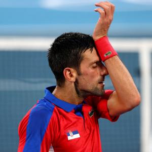 Djokovic inconsolable after Golden Slam dream ends