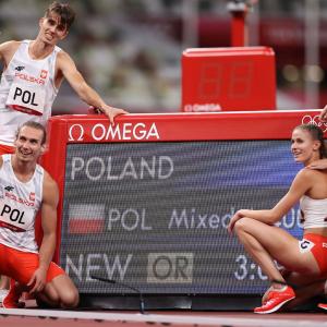 Olympics: Poland win first 4x400m mixed relay gold