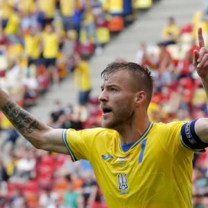 Euro 2020: Ukraine's Yarmolenko joins bottle bad boys