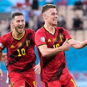 Belgium's Thorgen Hazard steps out of brother's shadow