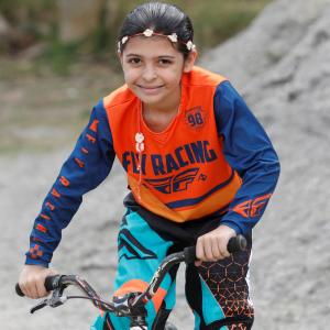 8-year-old BMX cyclist dreams of Olympic Games