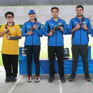 Indian shooters win 10th gold medal at Junior Worlds