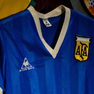 Record $5M price-tag for Maradona's 'Hand of God' shirt