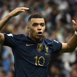 Mbappe is second person with a WC final hat-trick
