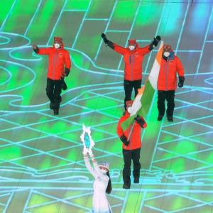 Arif carries tricolour at Beijing Winter Games opening
