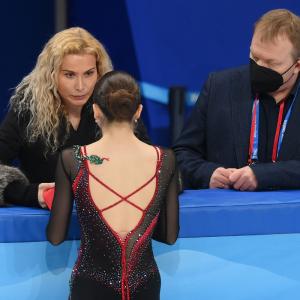 IOC president notes 'coldness' of Valieva's entourage